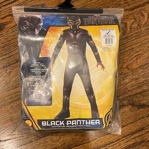 Barely used Black Panther kids costume
